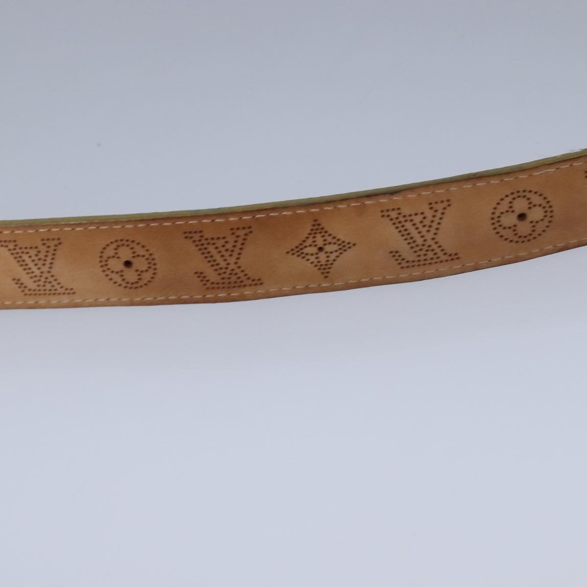 Louis Vuitton Buckle Belt Mahina Leather