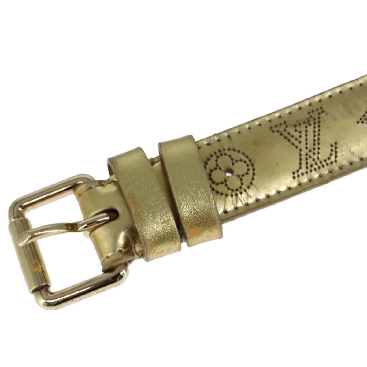 Louis Vuitton Buckle Belt Mahina Leather