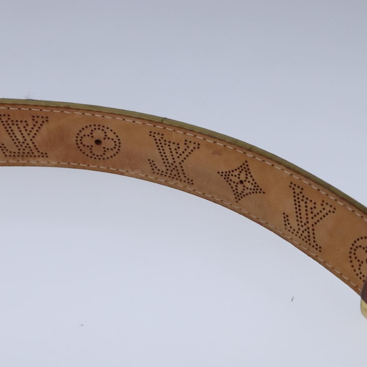 Louis Vuitton Buckle Belt Mahina Leather