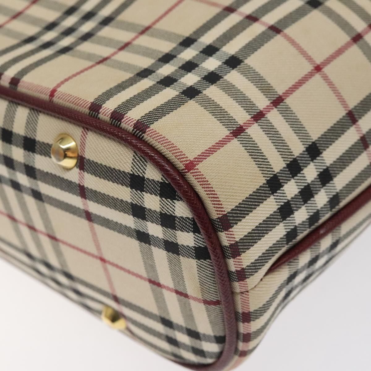 Burberry Burberry Nova Check Tote Canvas and Leather Size ONE SIZE - 11 Thumbnail