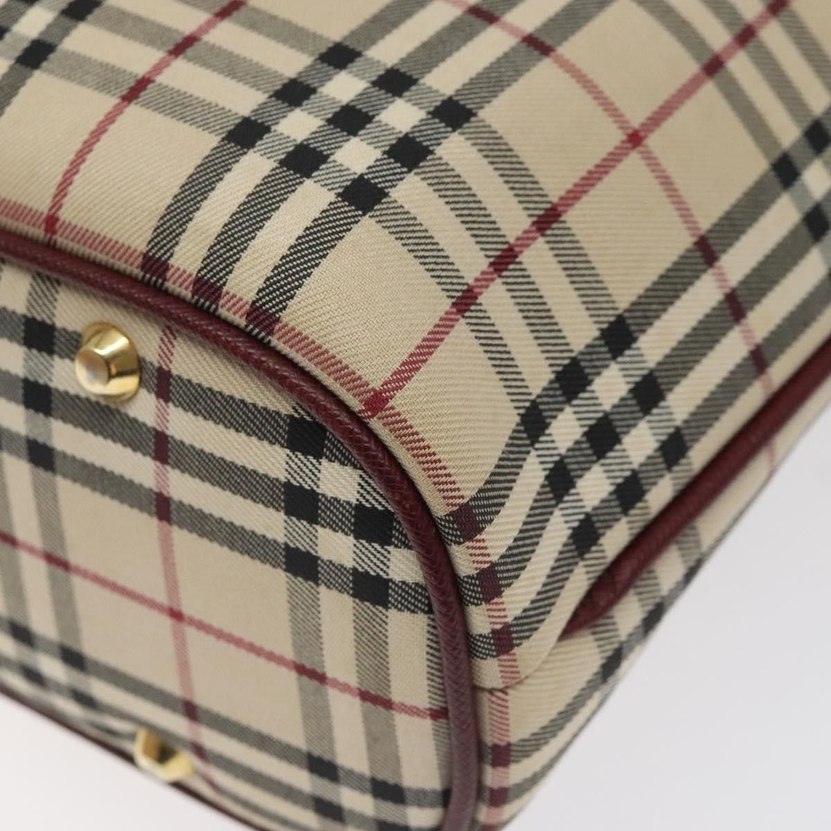 Burberry Burberry Nova Check Tote Canvas and Leather Size ONE SIZE - 8 Thumbnail