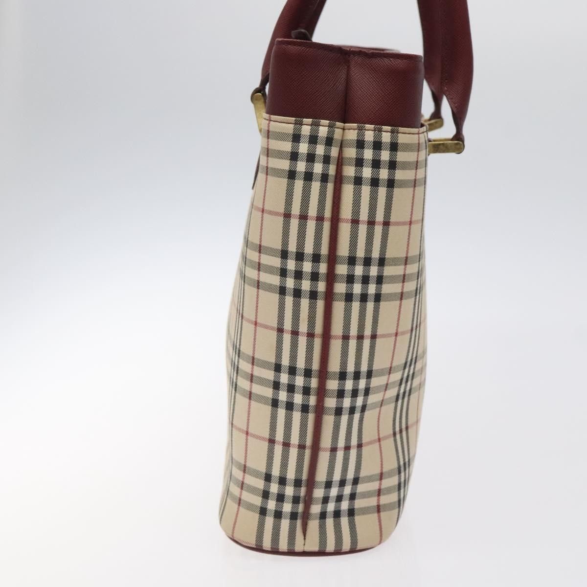 Burberry Burberry Nova Check Tote Canvas and Leather Size ONE SIZE - 3 Thumbnail
