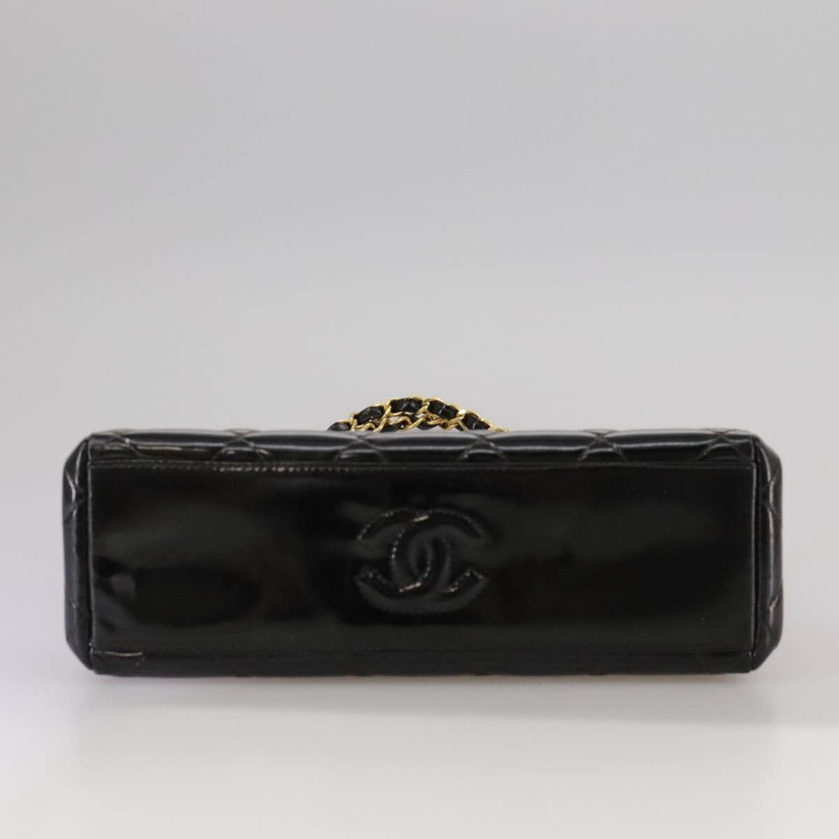 Chanel Chanel Vintage Chain Frame Bag Quilted Patent Size ONE SIZE - 21 Thumbnail
