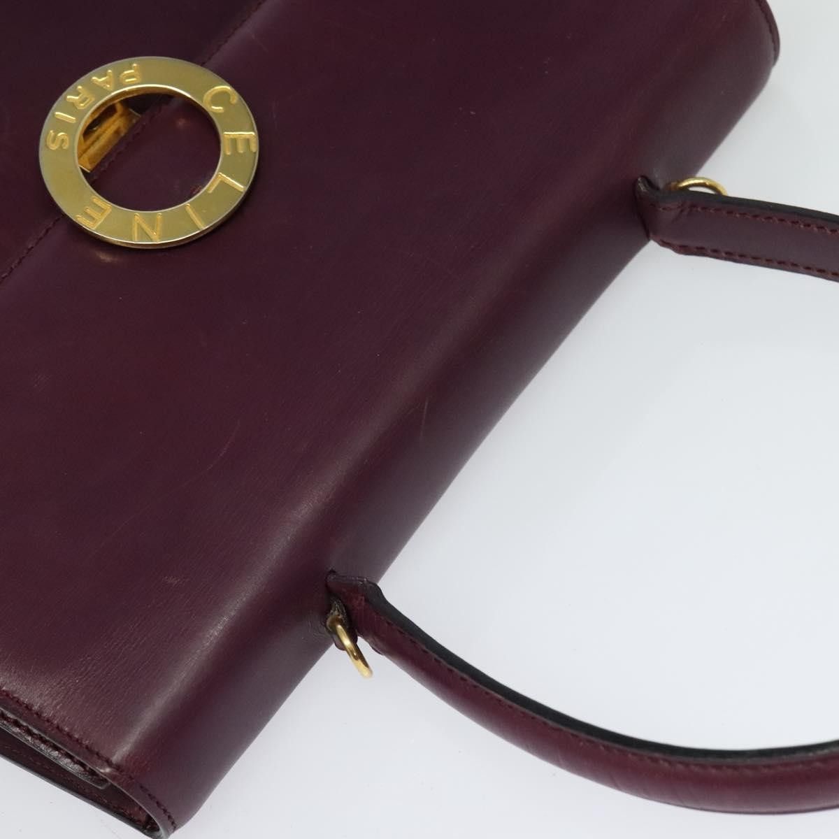 Celine Celine Circle Logo Handbag Leather Size ONE SIZE - 17 Thumbnail