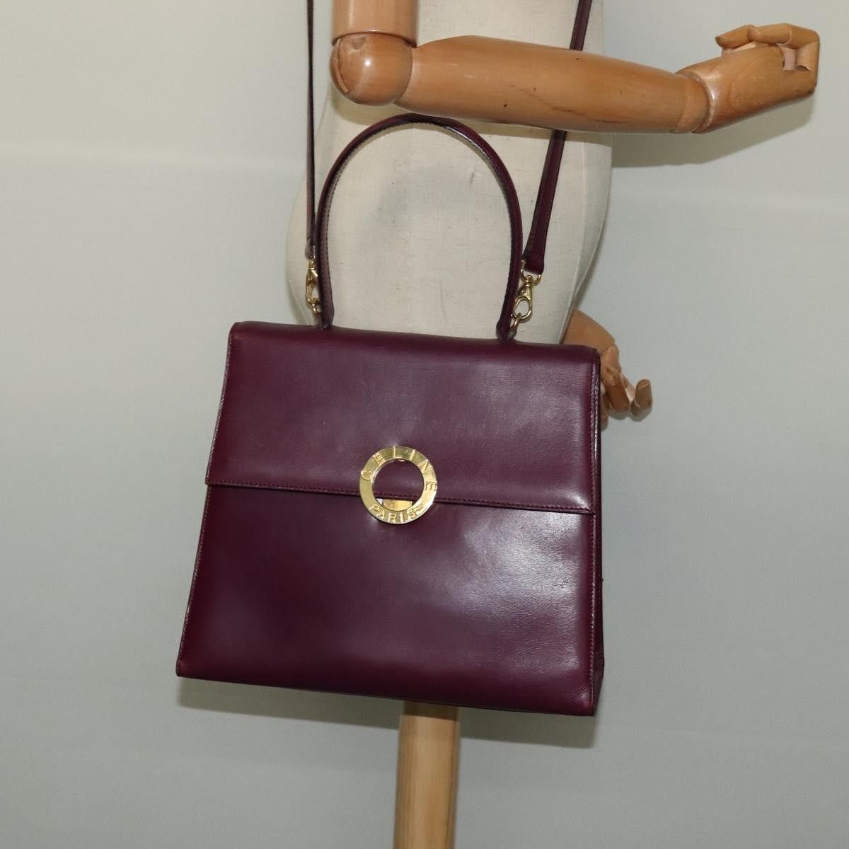 Celine Celine Circle Logo Handbag Leather Size ONE SIZE - 15 Thumbnail