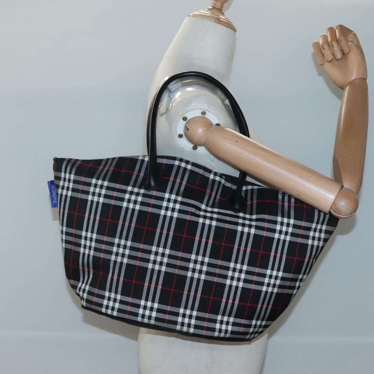 Burberry Burberry Nova Check Tote Nylon Size ONE SIZE - 12 Thumbnail