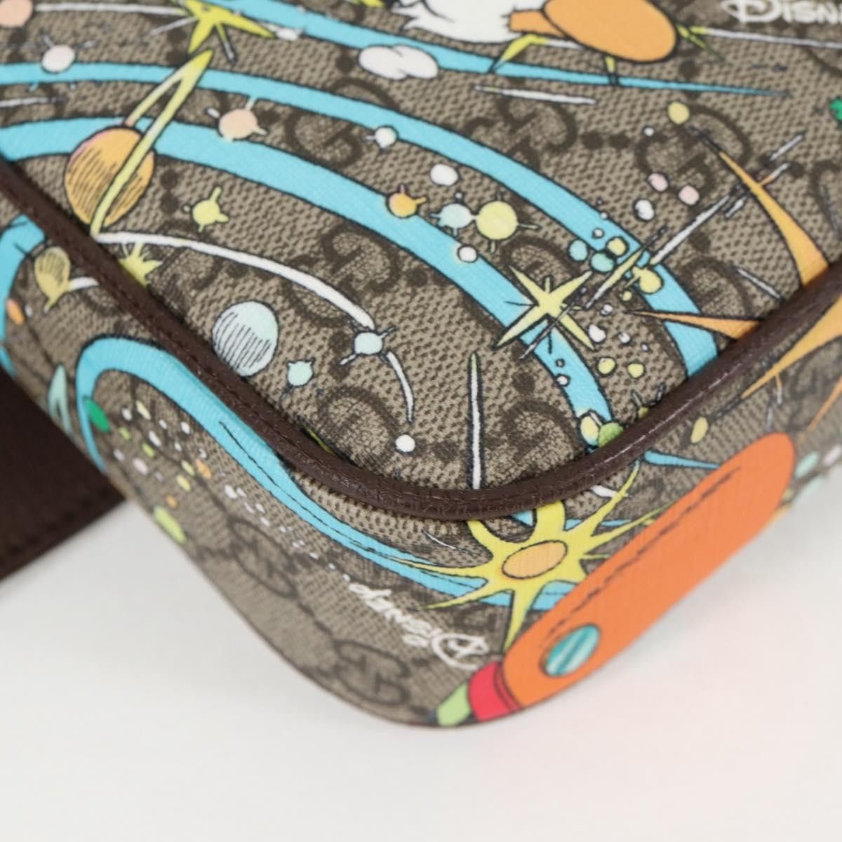 Gucci Gucci Disney Donald Duck Belt Bag Printed GG Coated Canvas Size ONE SIZE - 12 Thumbnail