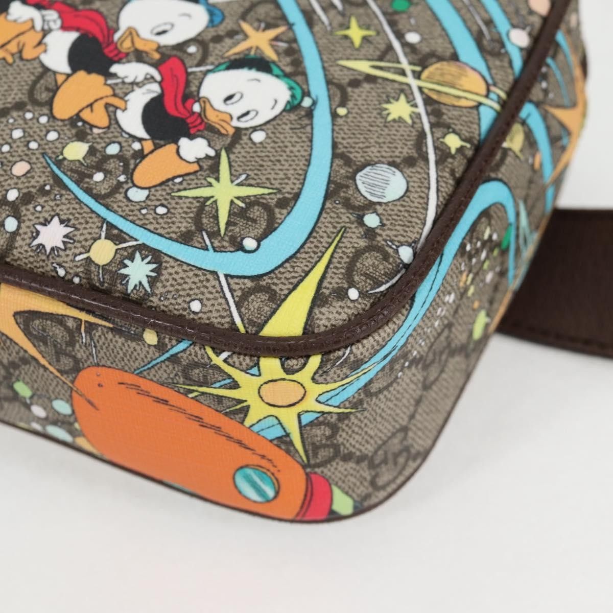 Gucci Gucci Disney Donald Duck Belt Bag Printed GG Coated Canvas Size ONE SIZE - 9 Thumbnail