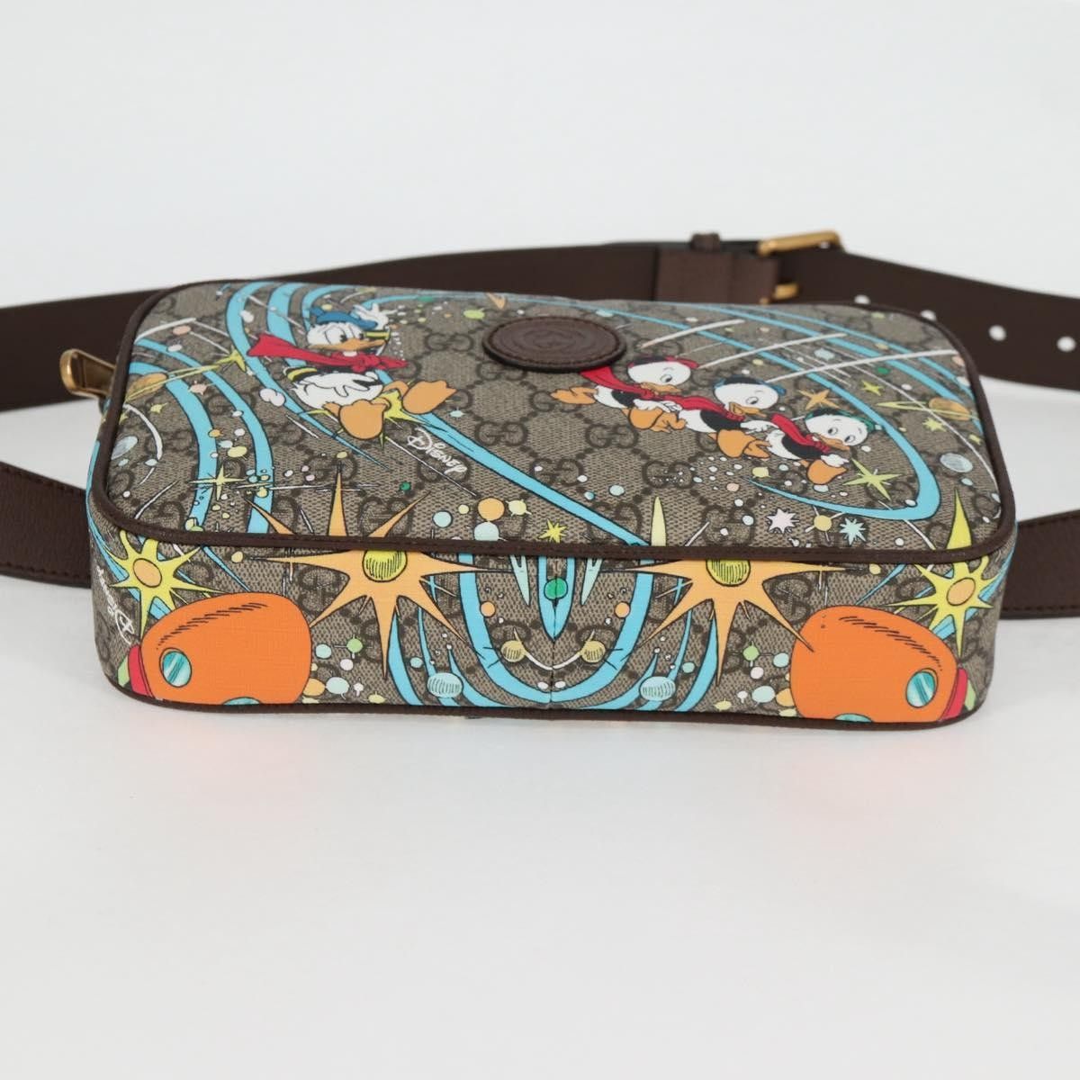 Gucci Gucci Disney Donald Duck Belt Bag Printed GG Coated Canvas Size ONE SIZE - 15 Thumbnail