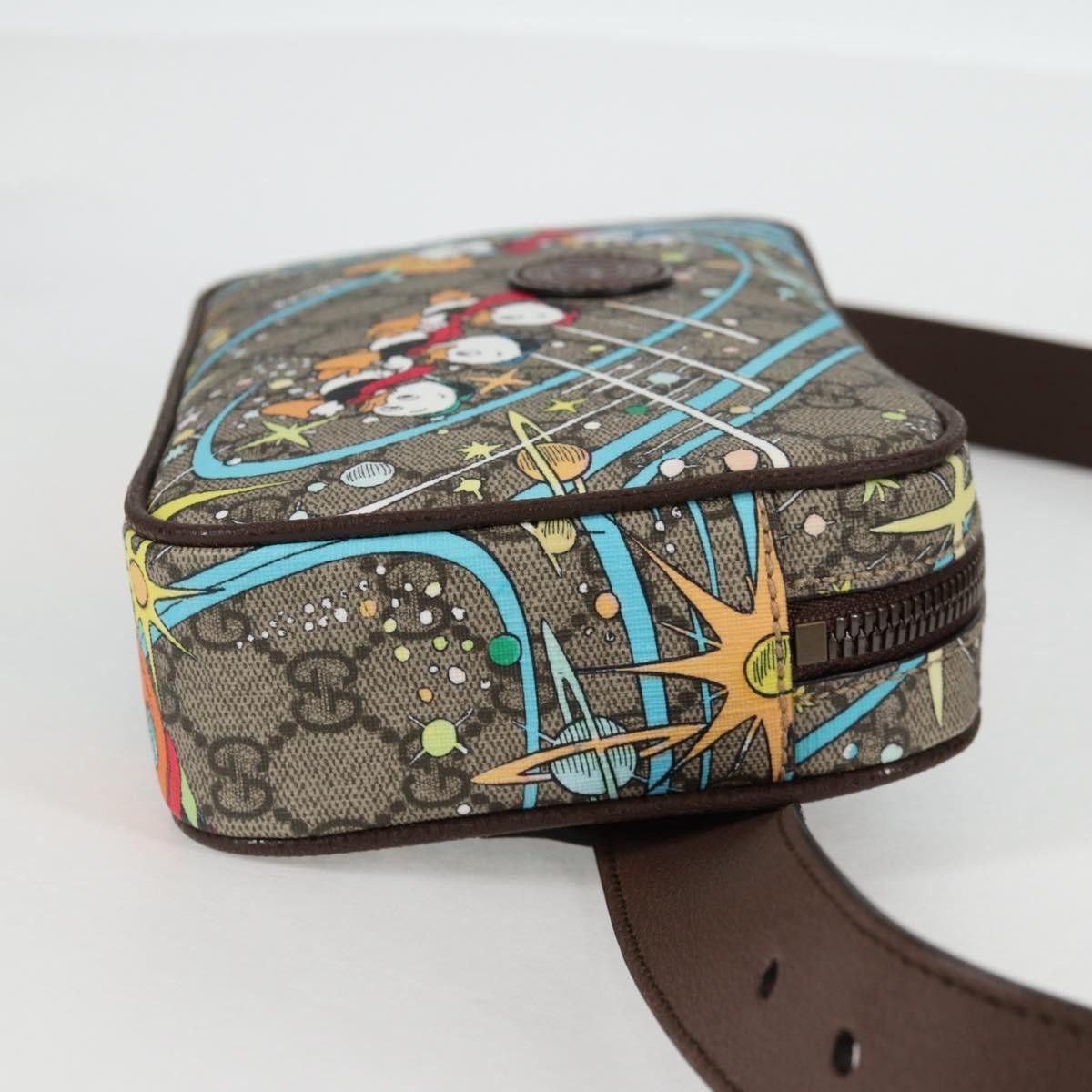 Gucci Gucci Disney Donald Duck Belt Bag Printed GG Coated Canvas Size ONE SIZE - 4 Thumbnail