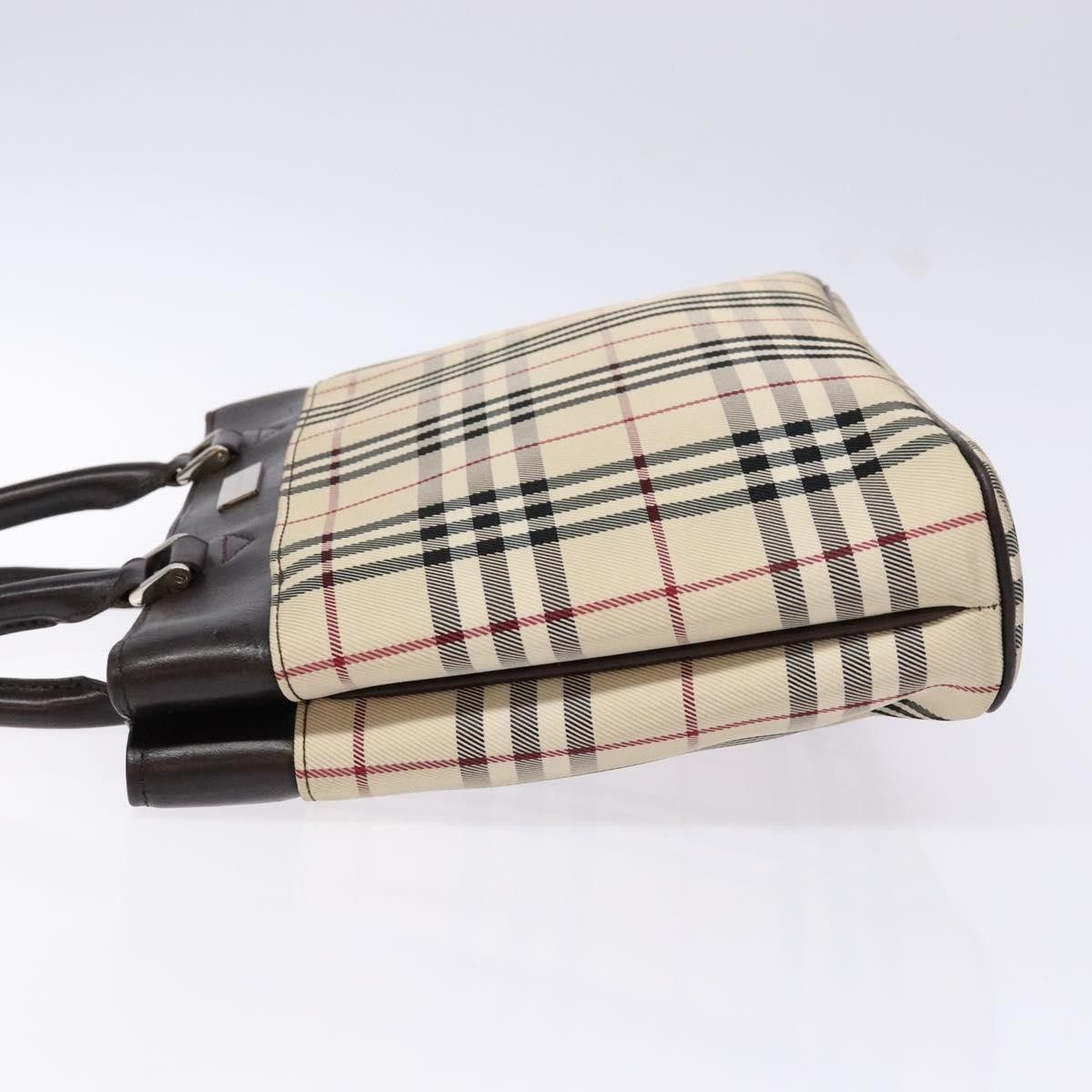 Burberry Burberry Nova Check Tote Canvas and Leather Size ONE SIZE - 4 Thumbnail