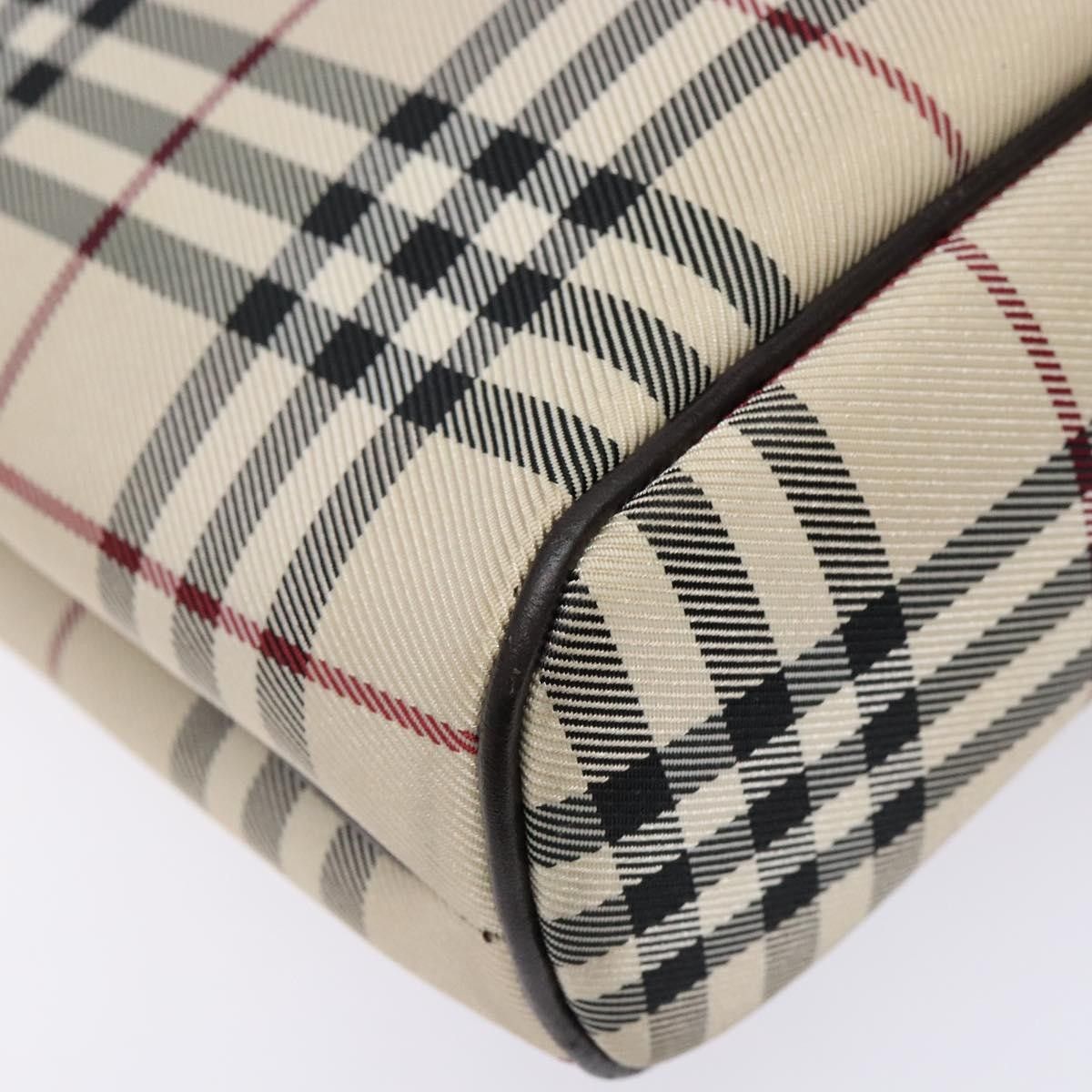 Burberry Burberry Nova Check Tote Canvas and Leather Size ONE SIZE - 9 Thumbnail