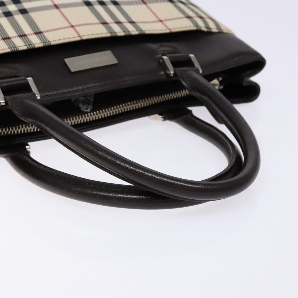 Burberry Burberry Nova Check Tote Canvas and Leather Size ONE SIZE - 7 Thumbnail