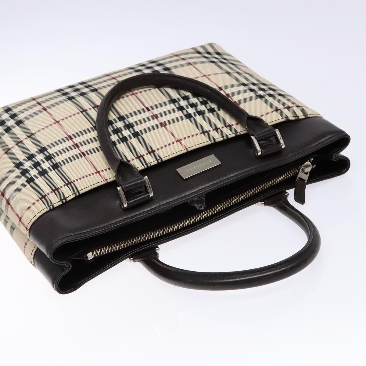 Burberry Burberry Nova Check Tote Canvas and Leather Size ONE SIZE - 14 Thumbnail