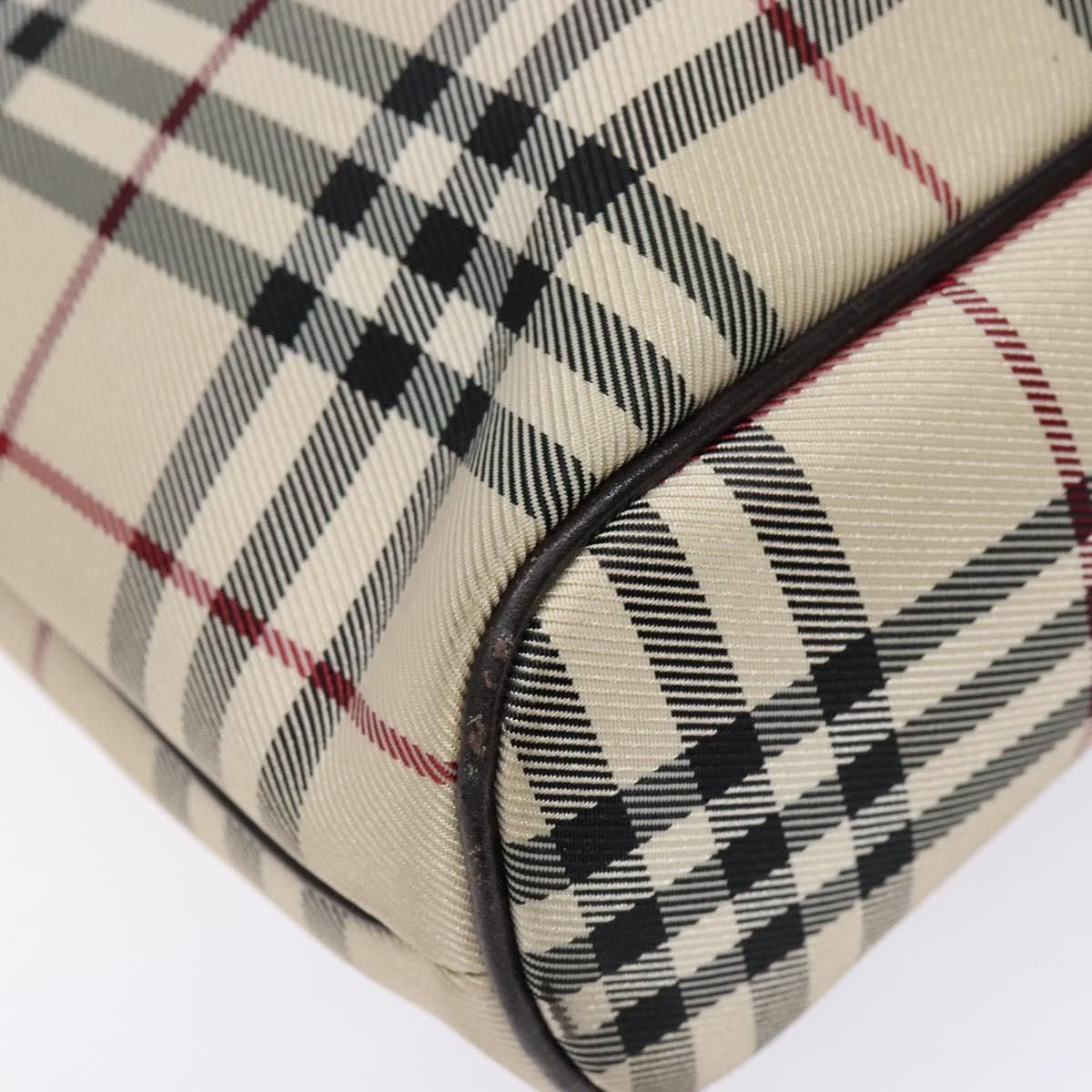 Burberry Burberry Nova Check Tote Canvas and Leather Size ONE SIZE - 11 Thumbnail