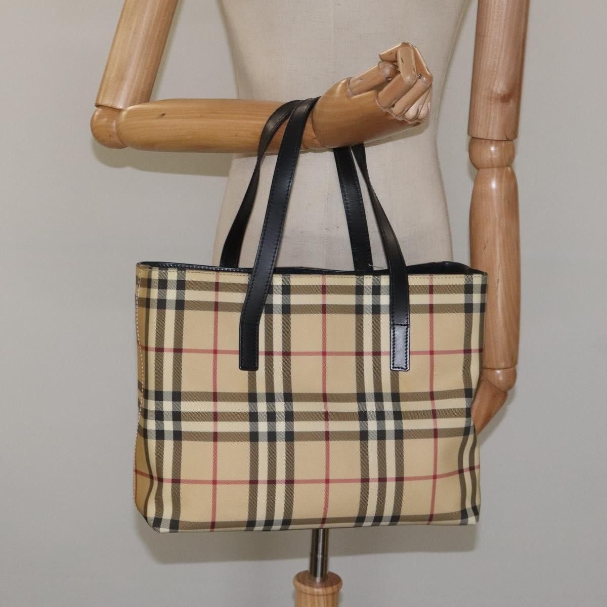 Burberry Burberry Nova Check Tote canvas check pattern Size ONE SIZE - 14 Thumbnail