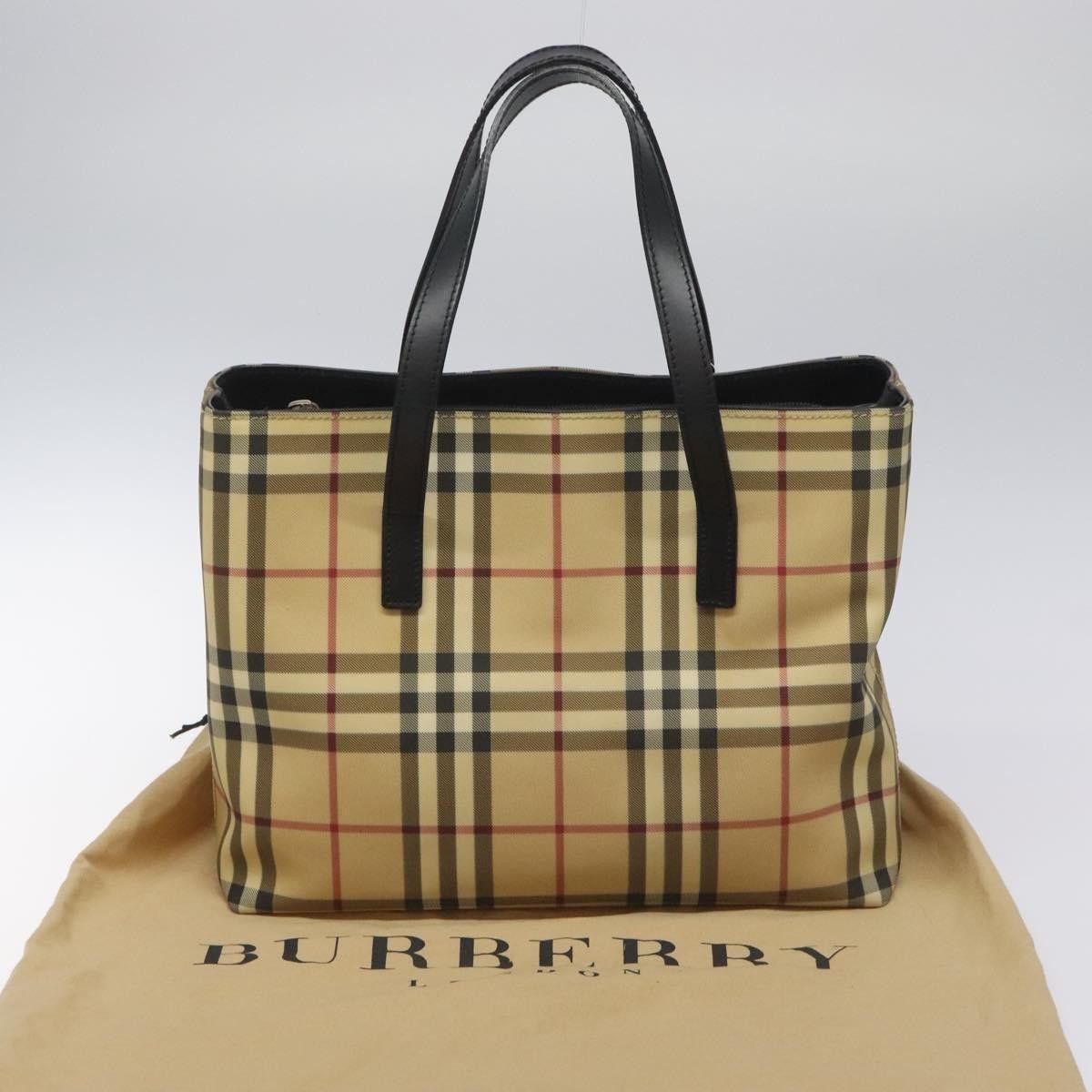 Burberry Burberry Nova Check Tote canvas check pattern Size ONE SIZE - 13 Thumbnail