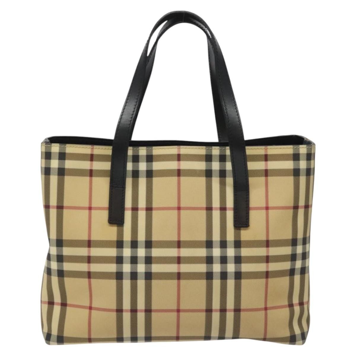 Burberry Burberry Nova Check Tote canvas check pattern Size ONE SIZE - 2 Thumbnail