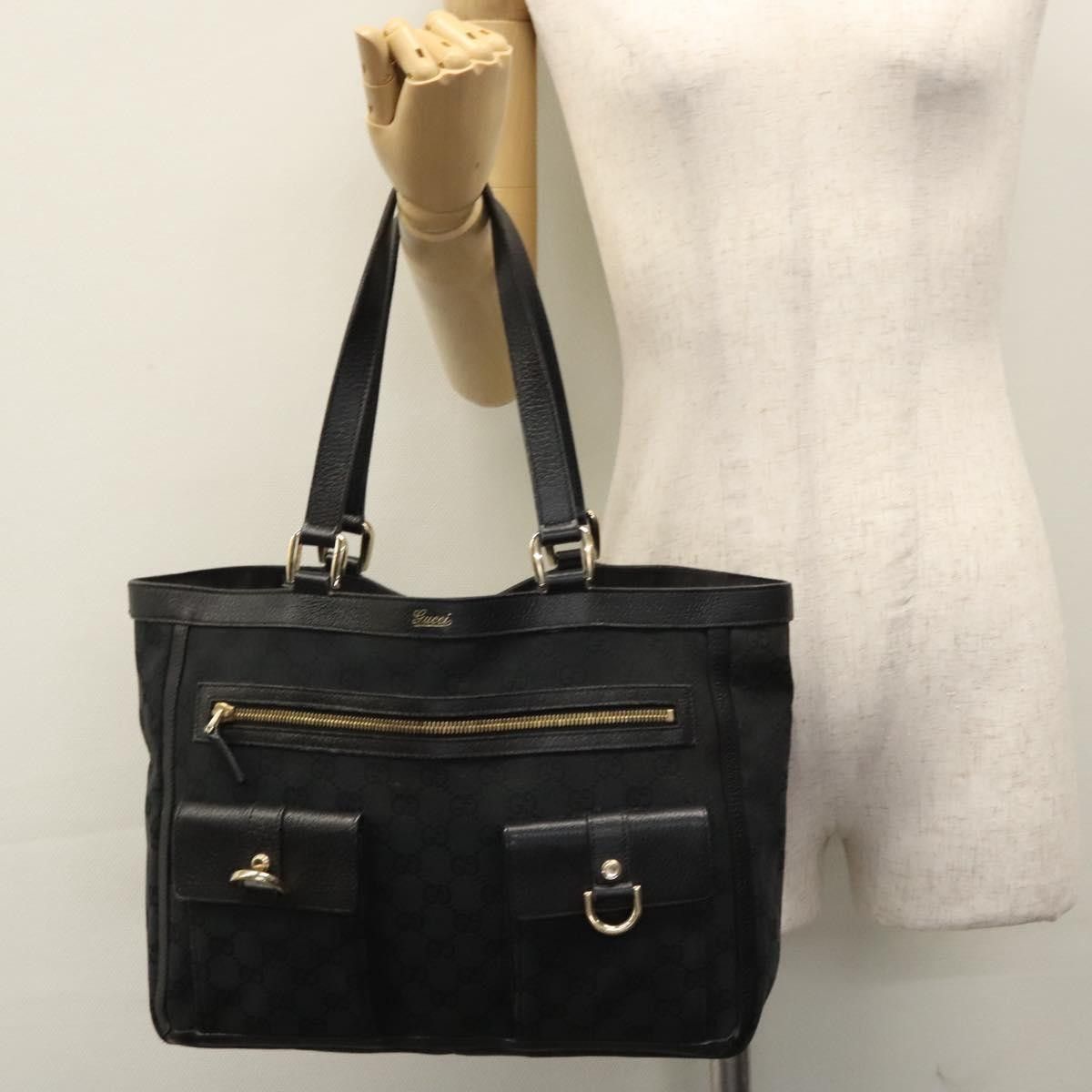 Gucci Gucci Abbey Pocket Tote GG Canvas Size ONE SIZE - 14 Thumbnail