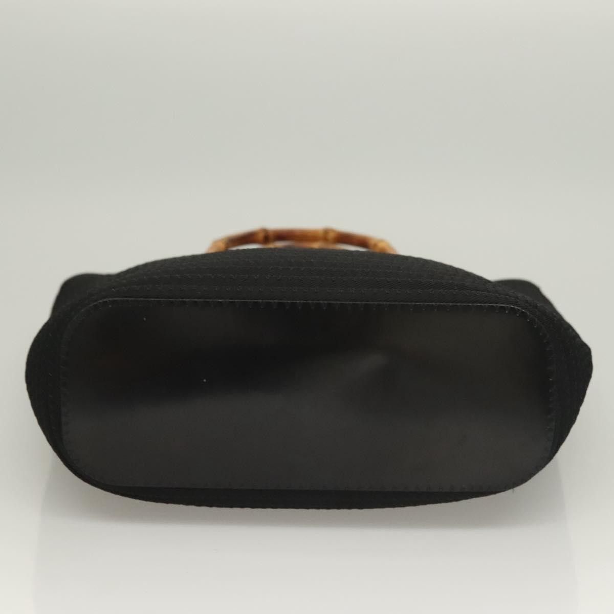Gucci Gucci Vintage Bamboo Handle Bag Nylon Size ONE SIZE - 15 Thumbnail