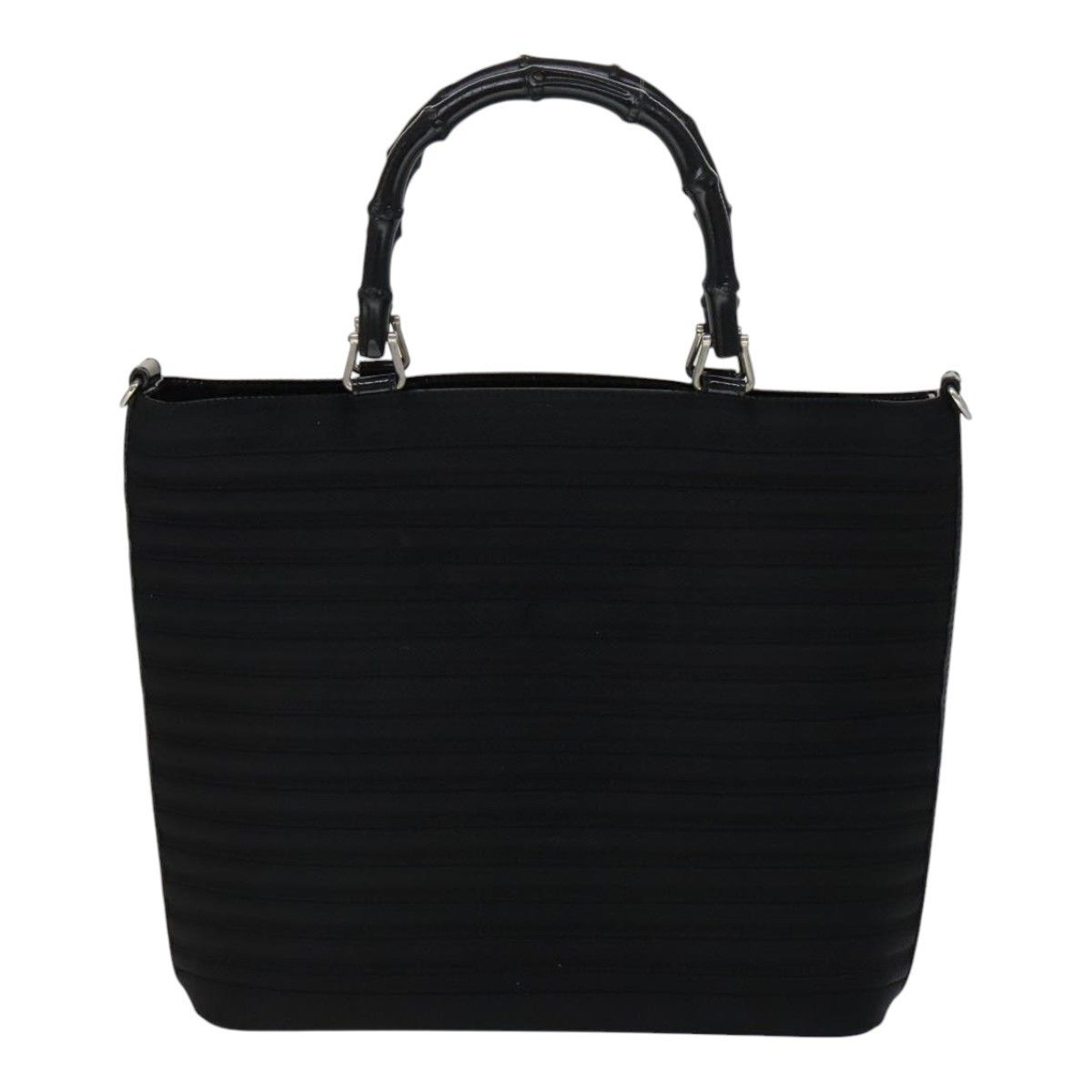 Gucci Gucci Vintage Bamboo Handle Bag Nylon Size ONE SIZE - 19 Thumbnail