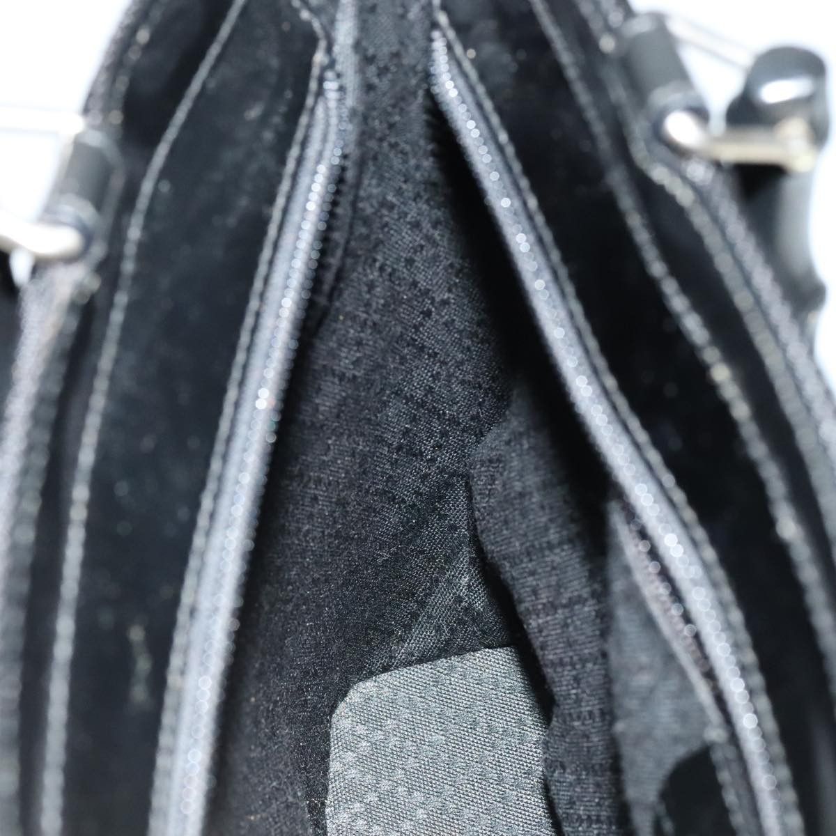 Gucci Gucci Vintage Bamboo Handle Bag Nylon Size ONE SIZE - 21 Thumbnail