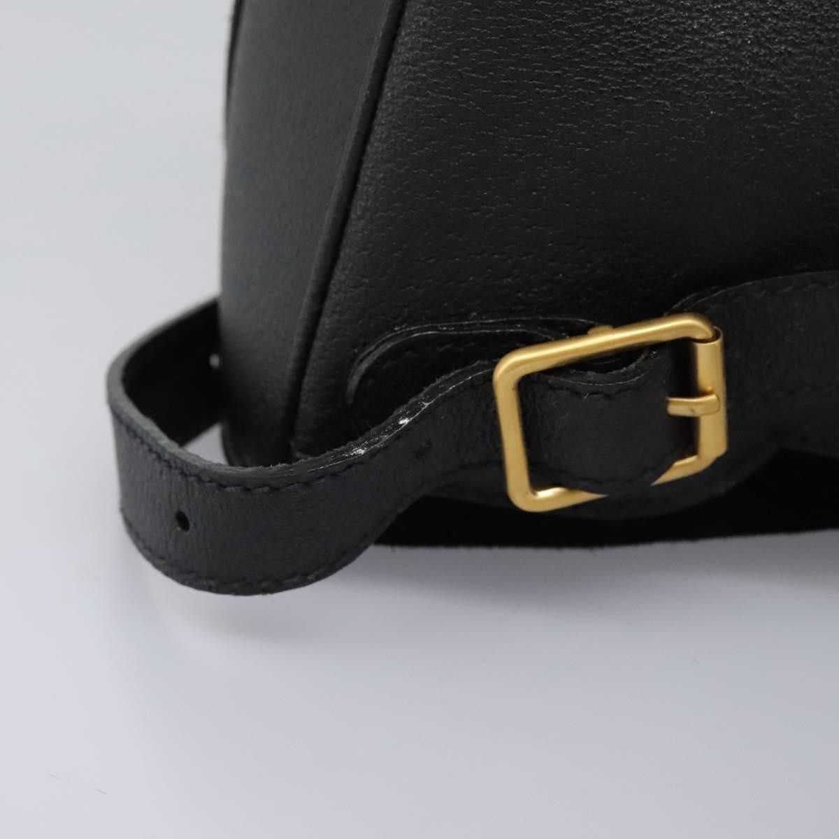 Gucci Gucci Vintage Bamboo Backpack Suede Size ONE SIZE - 13 Thumbnail