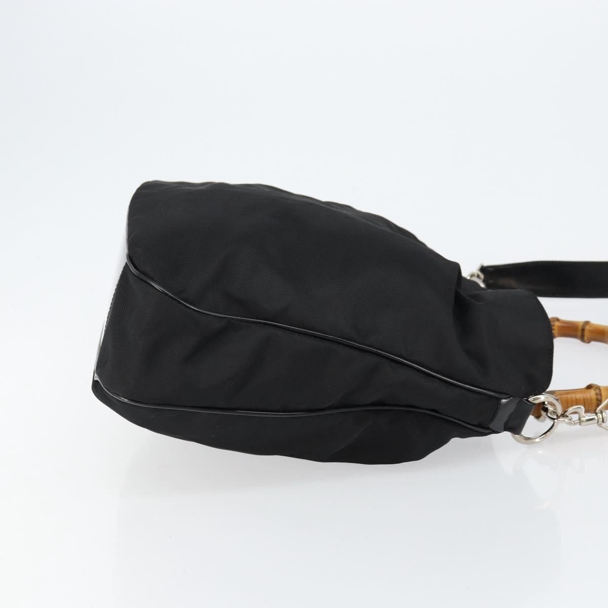 Gucci Gucci Vintage Bamboo Handle Open Hobo Nylon Size ONE SIZE - 3 Thumbnail