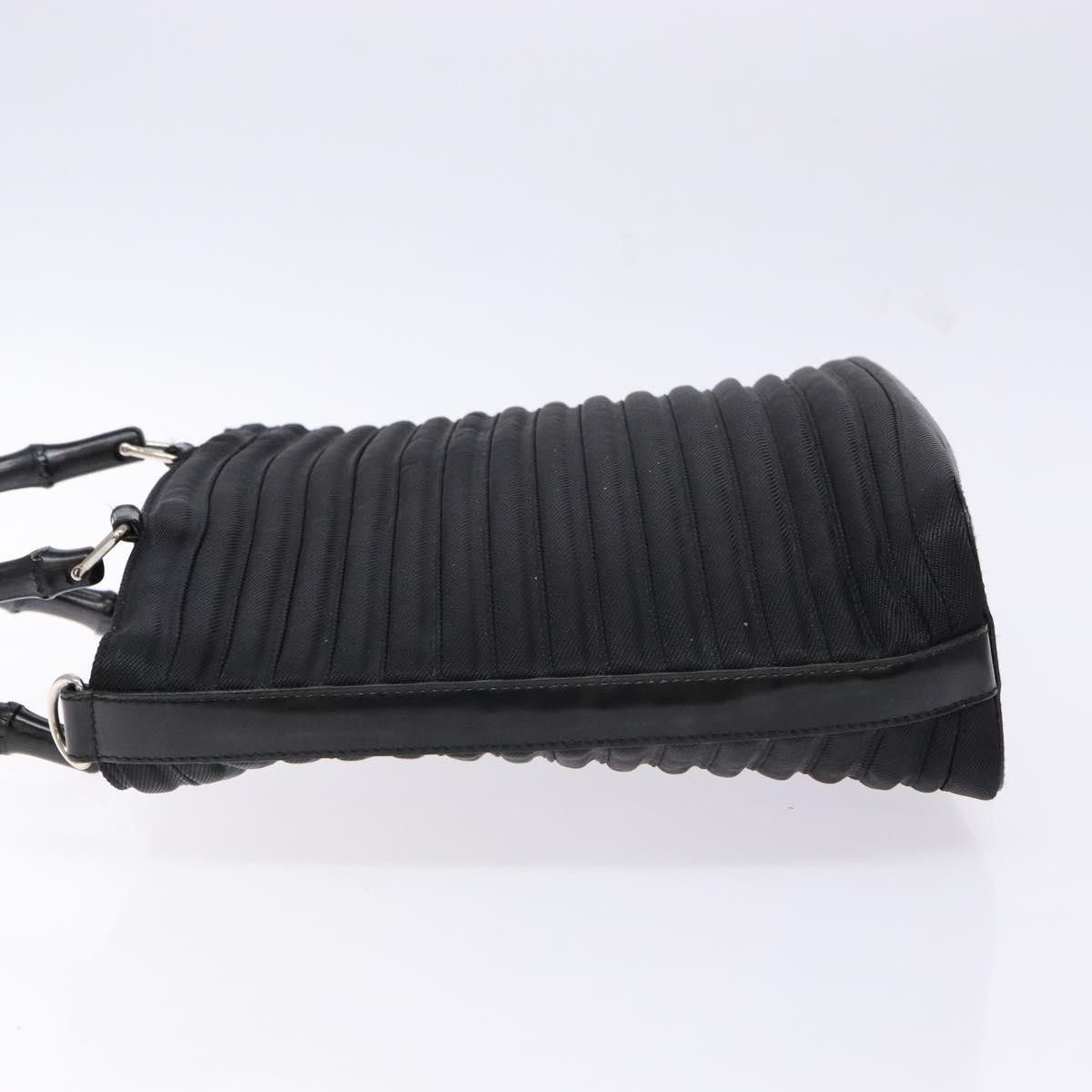 Gucci Gucci Vintage Bamboo Handle Nylon Size ONE SIZE - 4 Thumbnail