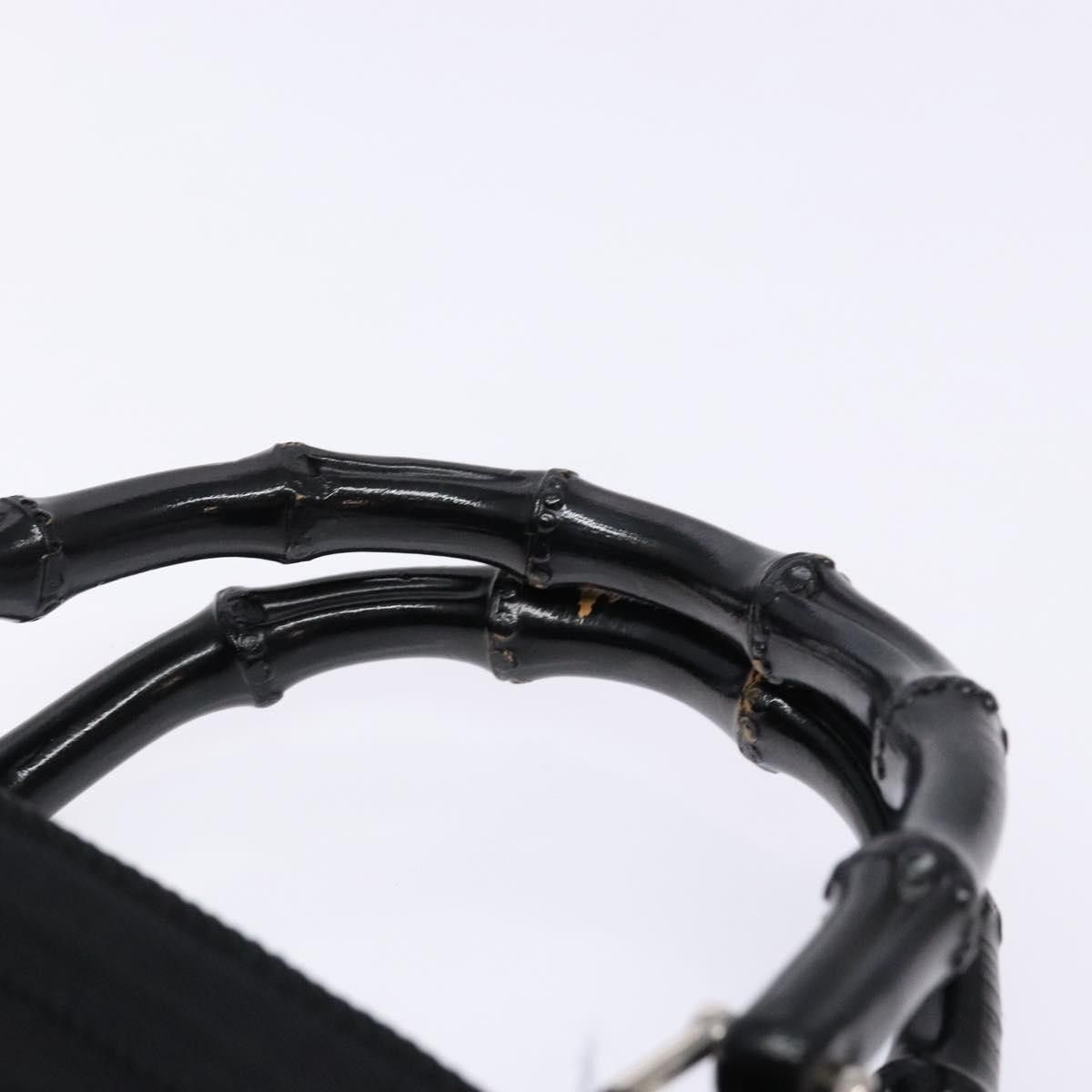 Gucci Gucci Vintage Bamboo Handle Nylon Size ONE SIZE - 19 Thumbnail