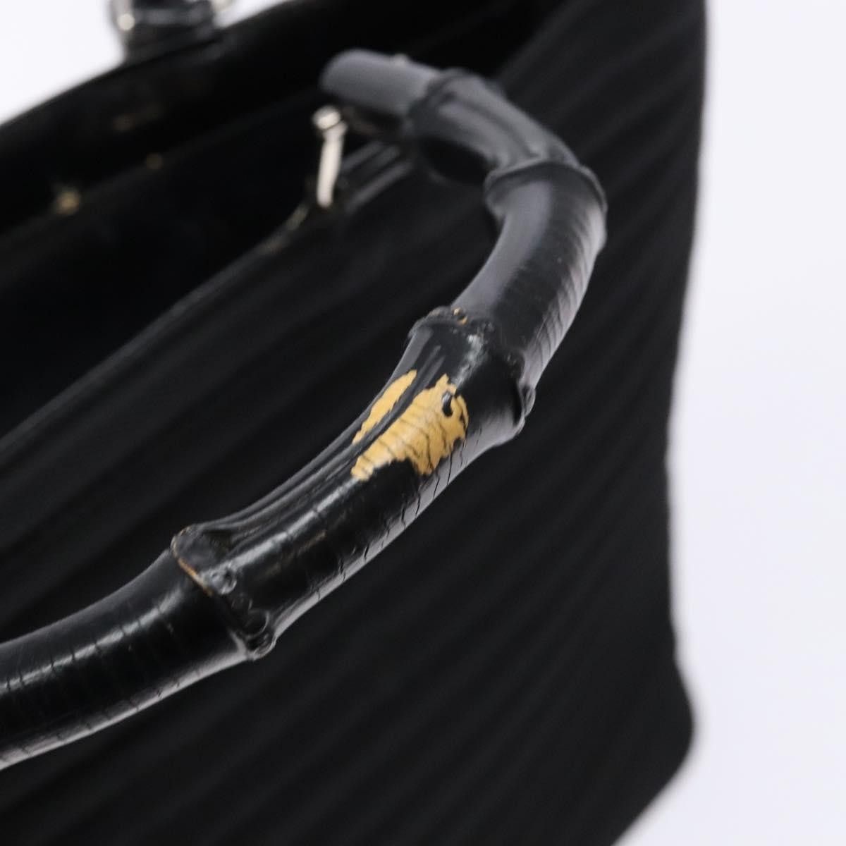 Gucci Gucci Vintage Bamboo Handle Nylon Size ONE SIZE - 17 Thumbnail