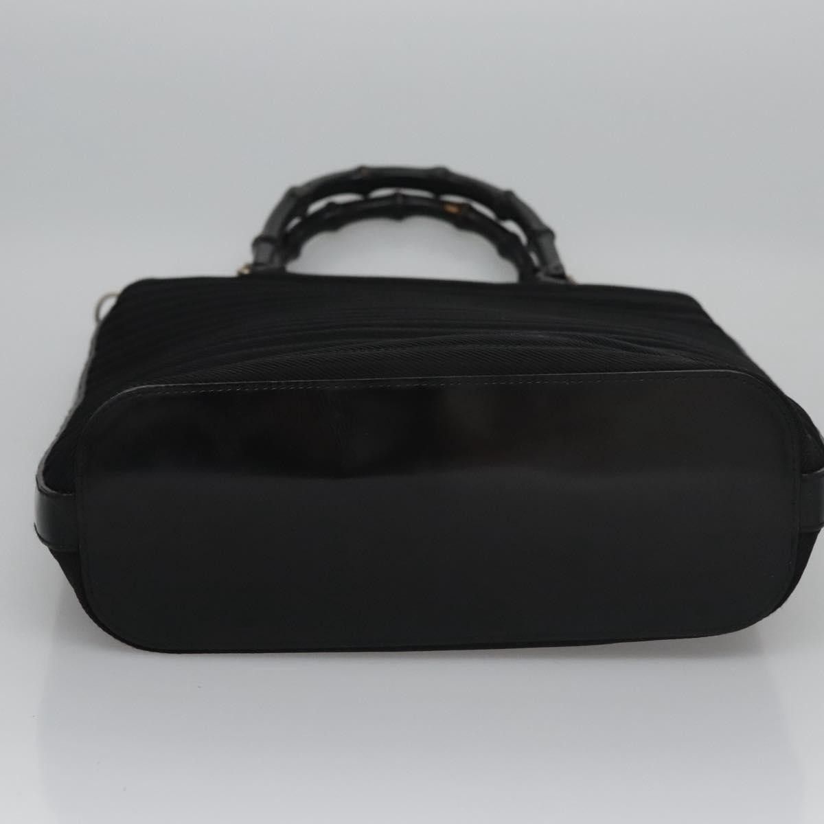 Gucci Gucci Vintage Bamboo Handle Bag Nylon Size ONE SIZE - 15 Thumbnail