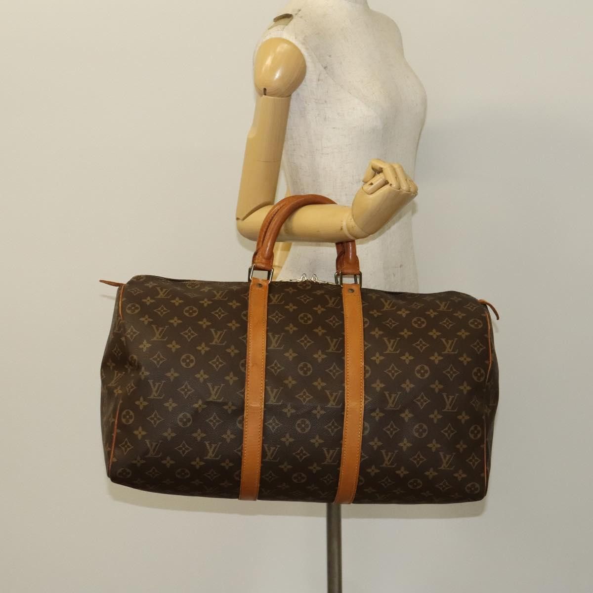 Louis Vuitton Louis Vuitton Keepall Bag Monogram Canvas Size ONE SIZE - 21 Thumbnail