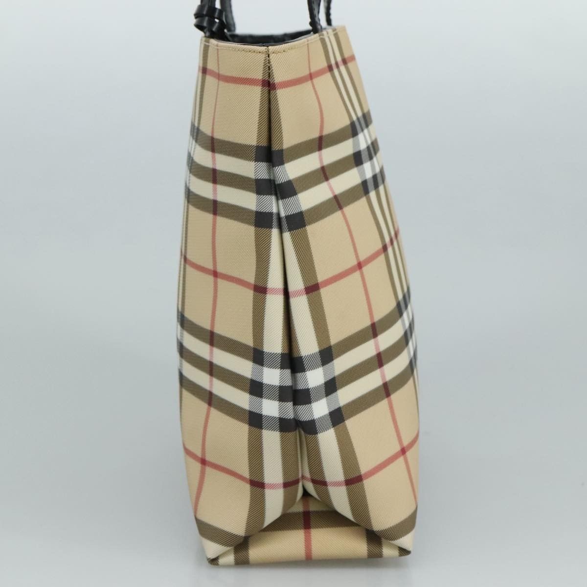 Burberry Burberry Top Handle Tote Nova Check Canvas Size ONE SIZE - 4 Thumbnail