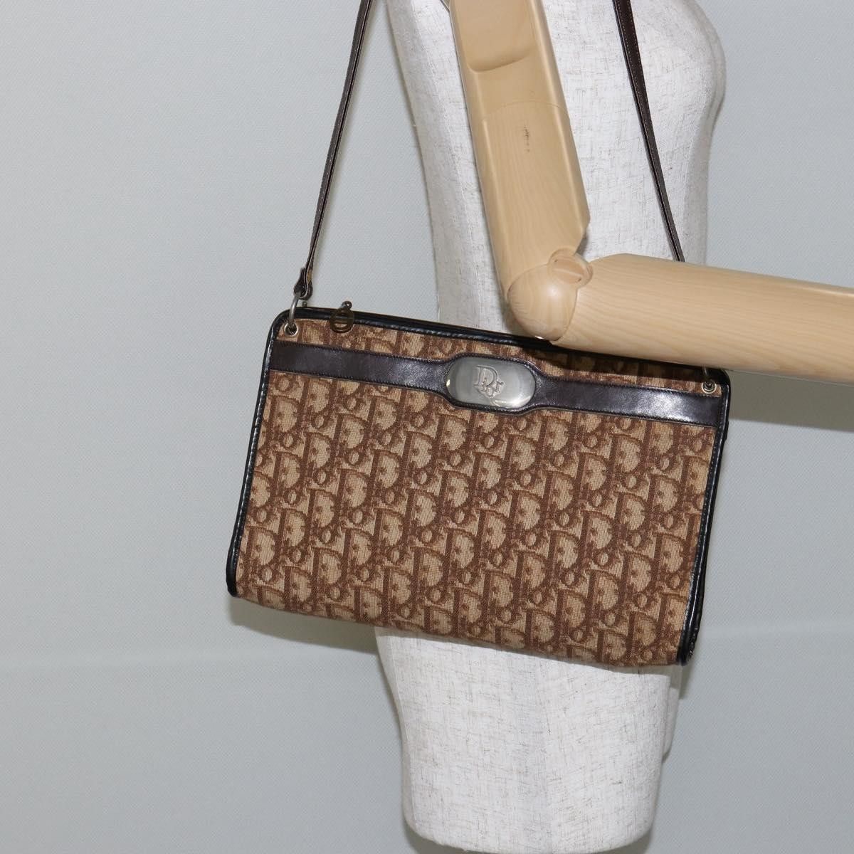 Dior Christian Dior Vintage Trotter Canvas Size ONE SIZE - 13 Thumbnail