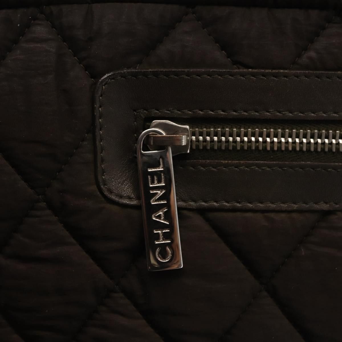 Chanel Chanel Coco Cocoon Zipped Tote Quilted Nylon Size ONE SIZE - 14 Thumbnail