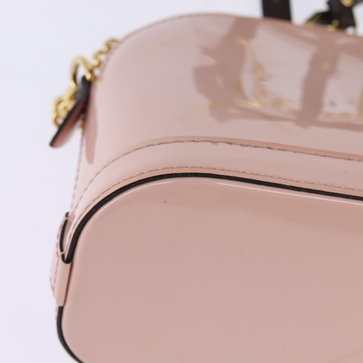 Louis Vuitton Louis Vuitton Alma Chain Handbag Vernis with Monogram Canvas Size ONE SIZE - 11 Thumbnail