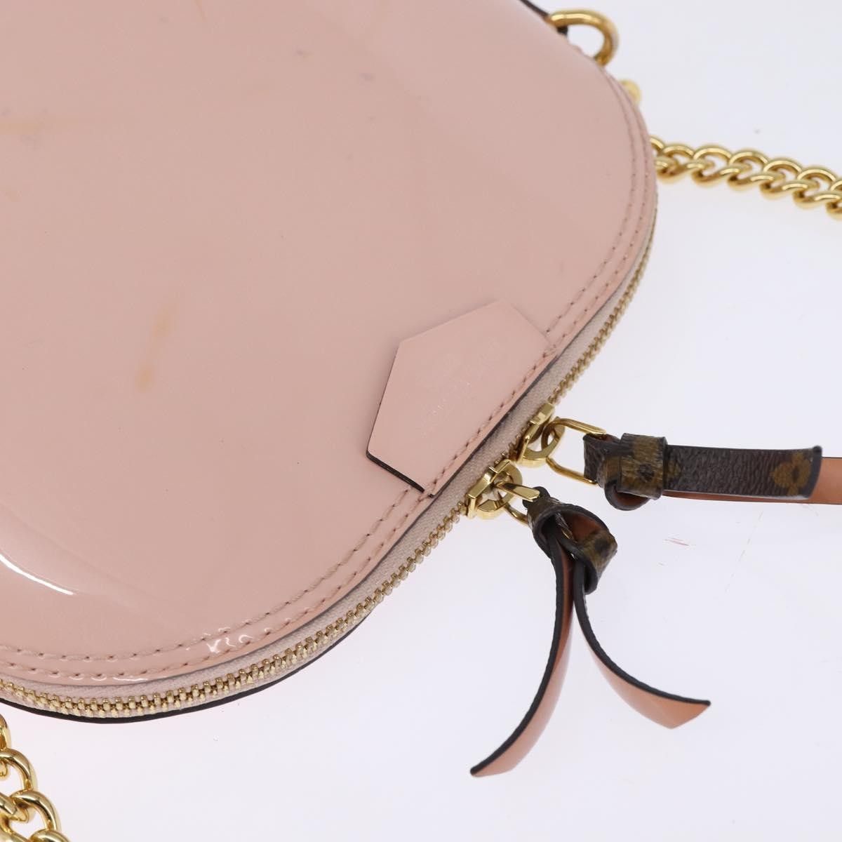 Louis Vuitton Louis Vuitton Alma Chain Handbag Vernis with Monogram Canvas Size ONE SIZE - 15 Thumbnail
