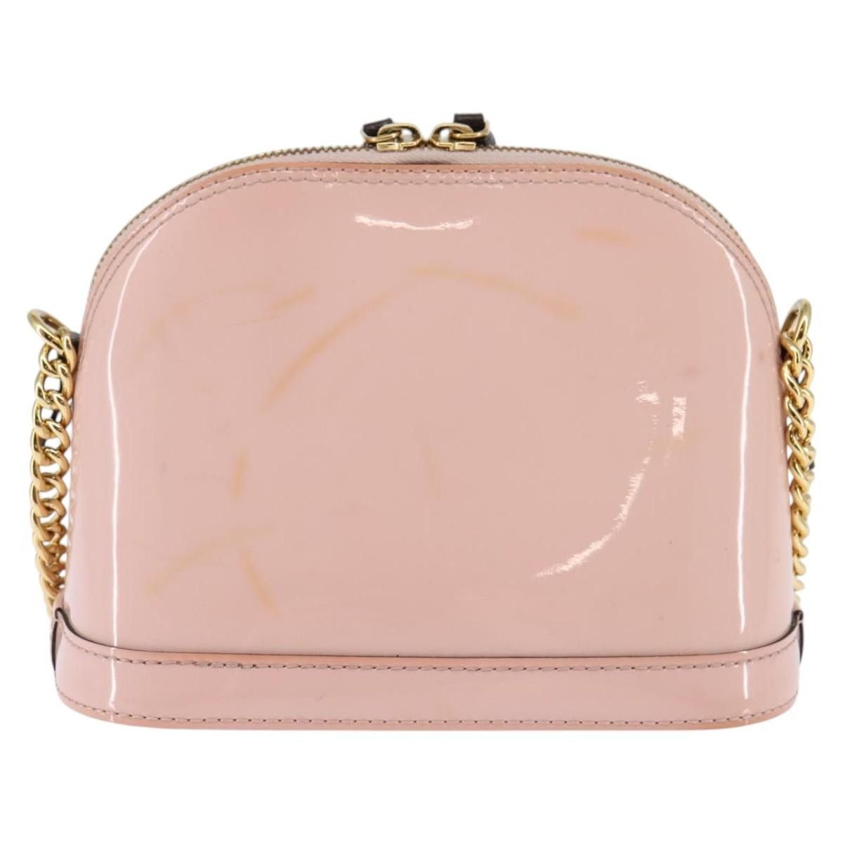 Louis Vuitton Louis Vuitton Alma Chain Handbag Vernis with Monogram Canvas Size ONE SIZE - 2 Thumbnail