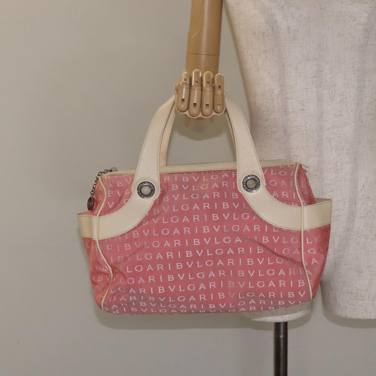 Bvlgari Bvlgari B.Zero1 Logomania Bag Canvas with Leather Size ONE SIZE - 16 Thumbnail