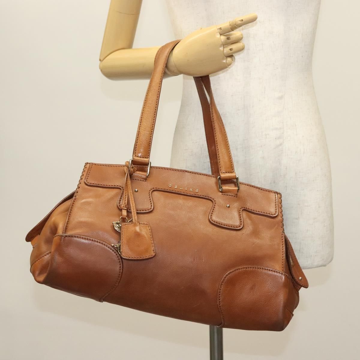 Celine Celine Orlov Handbag Leather Size ONE SIZE - 17 Thumbnail