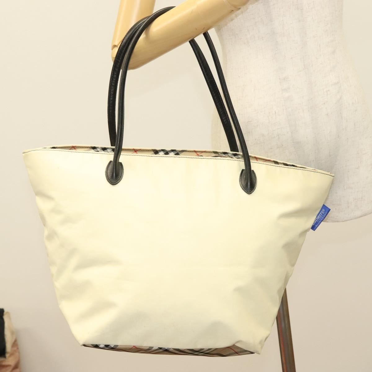 Burberry Burberry Nova Check Tote Nylon Size ONE SIZE - 12 Thumbnail