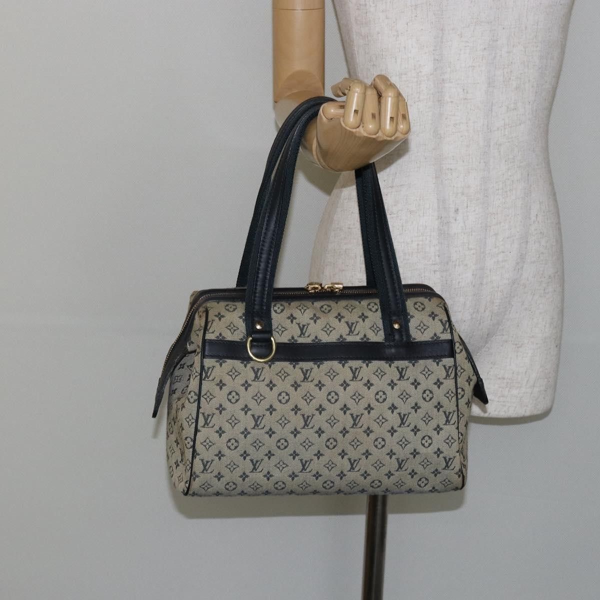 Louis Vuitton Louis Vuitton Josephine Handbag Mini Lin Size ONE SIZE - 14 Thumbnail