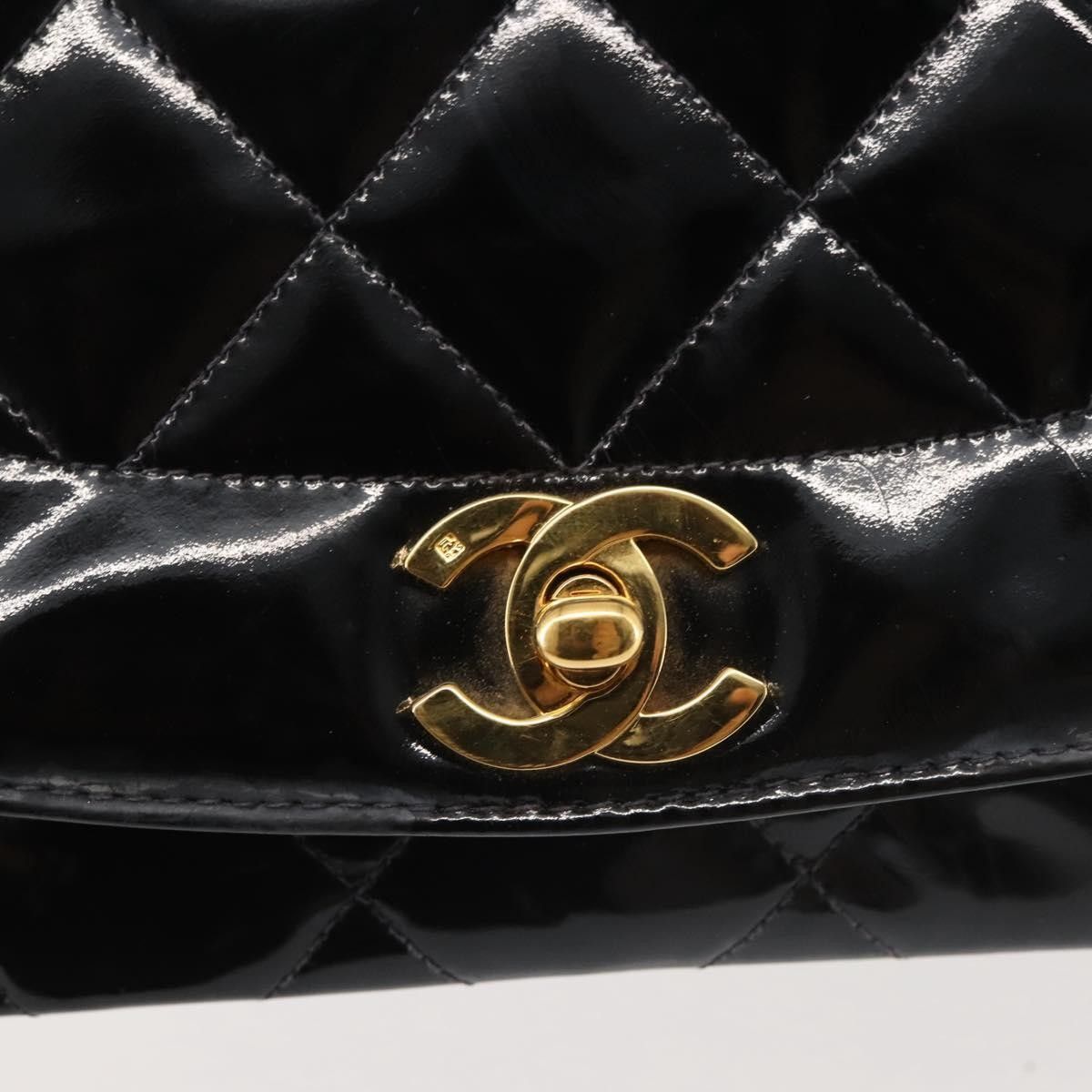 Chanel Chanel Vintage Diana Flap Bag Quilted Patent Size ONE SIZE - 14 Thumbnail