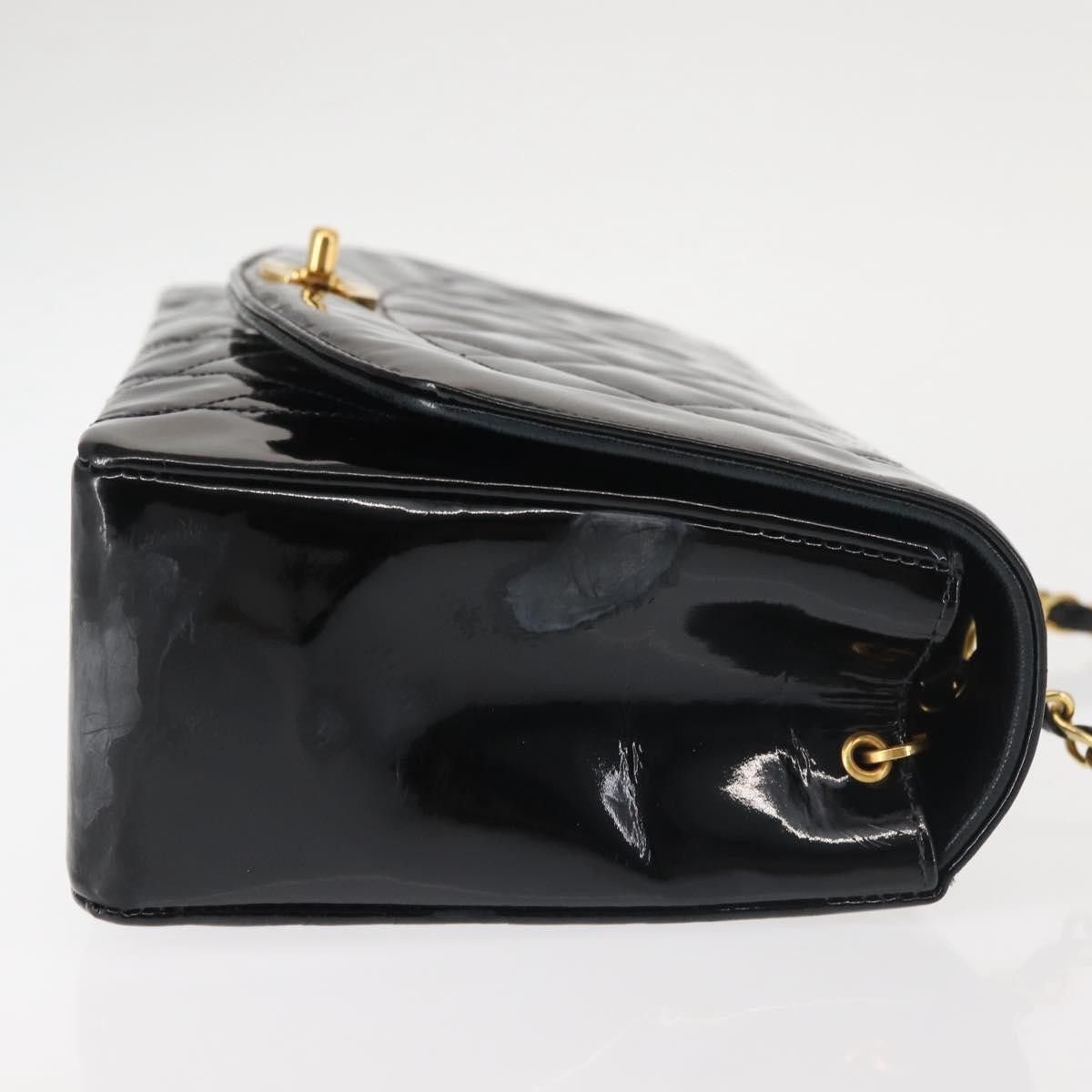Chanel Chanel Vintage Diana Flap Bag Quilted Patent Size ONE SIZE - 3 Thumbnail