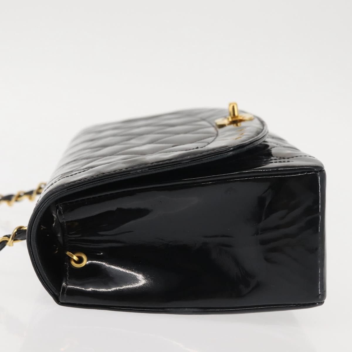 Chanel Chanel Vintage Diana Flap Bag Quilted Patent Size ONE SIZE - 4 Thumbnail