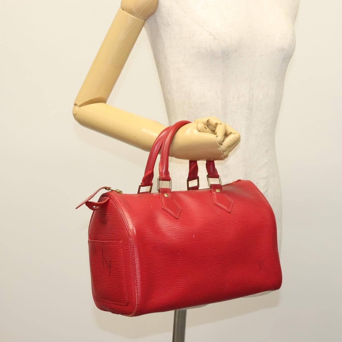 Louis Vuitton Louis Vuitton Speedy Handbag Epi Leather Size ONE SIZE - 14 Thumbnail