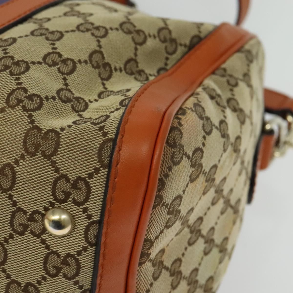 Gucci Gucci Vintage Web Boston Bag GG Canvas Size ONE SIZE - 9 Thumbnail