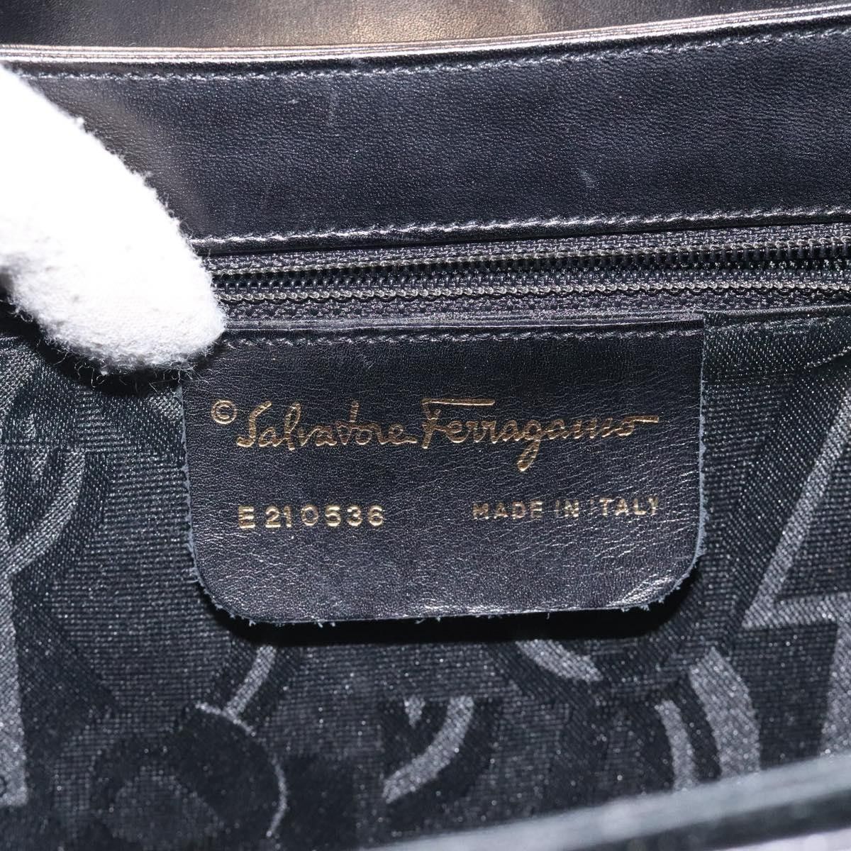 Salvatore Ferragamo Salvatore Ferragamo Convertible Top Handle Bag Leather Size ONE SIZE - 6 Thumbnail