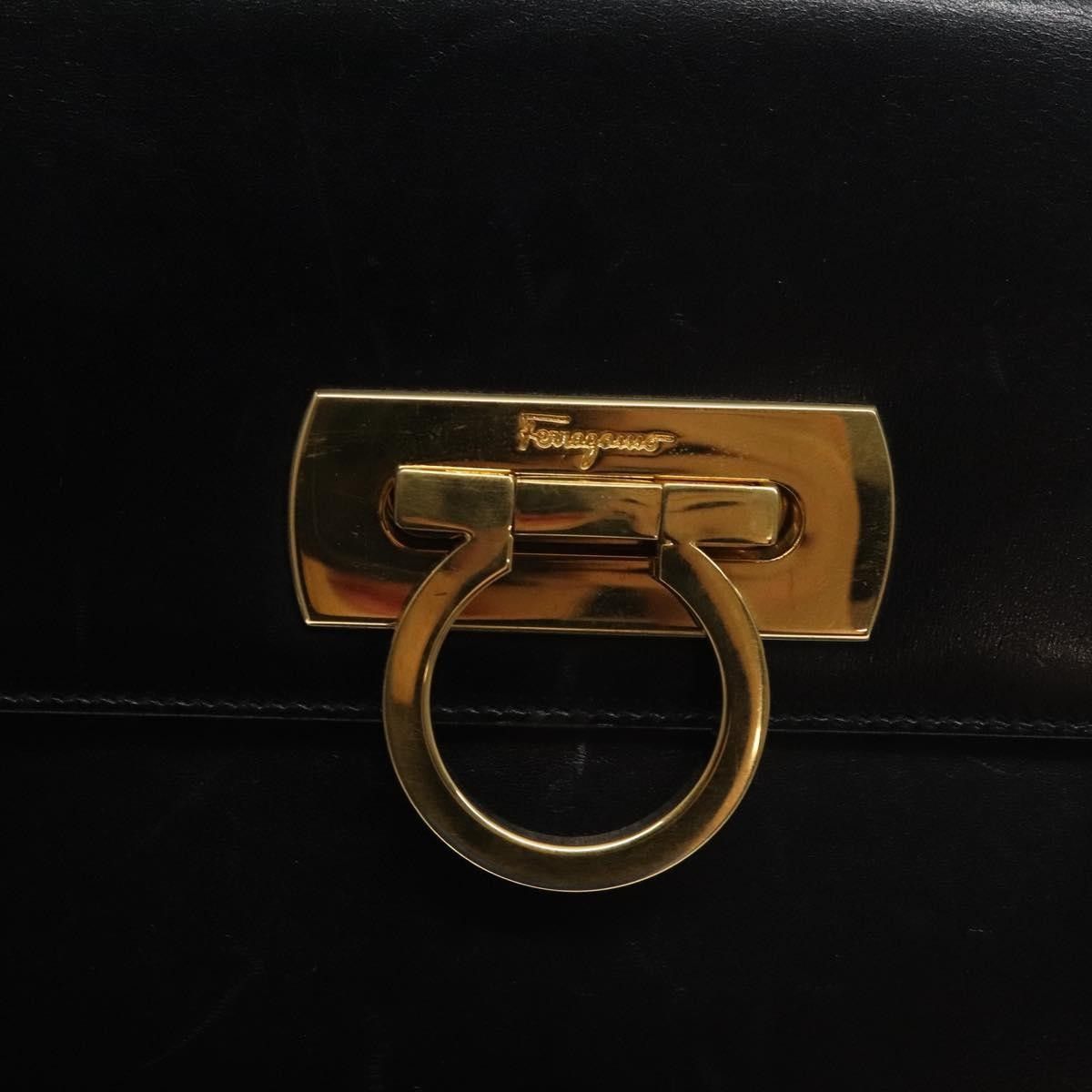 Salvatore Ferragamo Salvatore Ferragamo Convertible Top Handle Bag Leather Size ONE SIZE - 12 Thumbnail